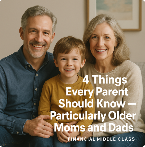 Older parents face unique financial crossroads. Financial Middle Class explains how to plan wisely.