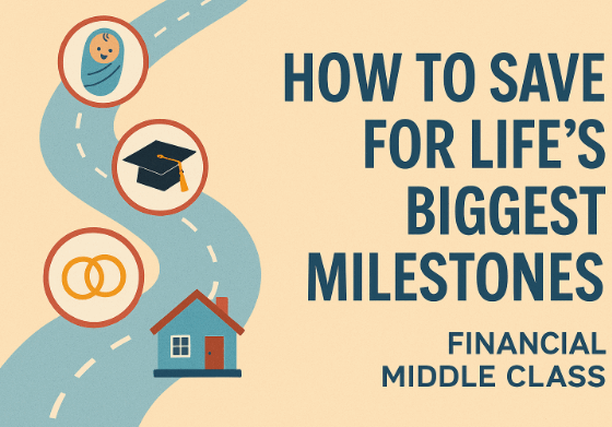 saving for milestones