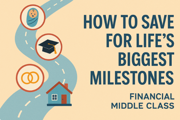 saving for milestones