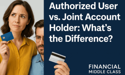 authorized user vs joint account holder