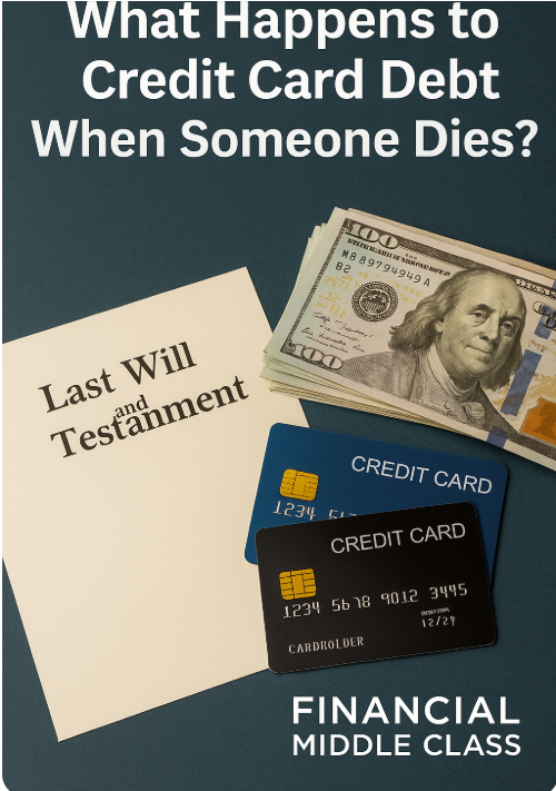 credit card debt after death
