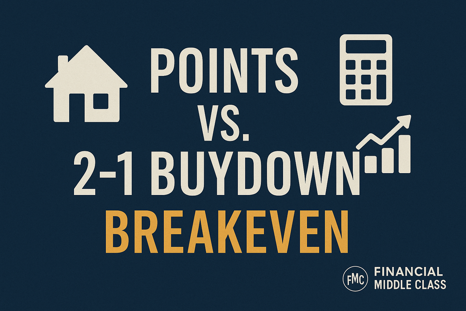 Mortgage Points Breakeven: Points vs 2-1 Buydowns