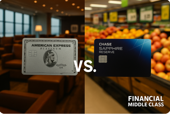 The Amex vs. Sapphire showdown — why America’s middle class prefers peace of mind over perks.