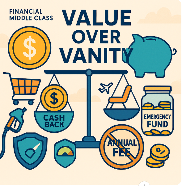 Value beats vanity: simple cash-back, low fees, strong credit habits.