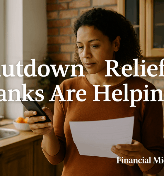 Government Shutdown: How Banks Are Helping Now