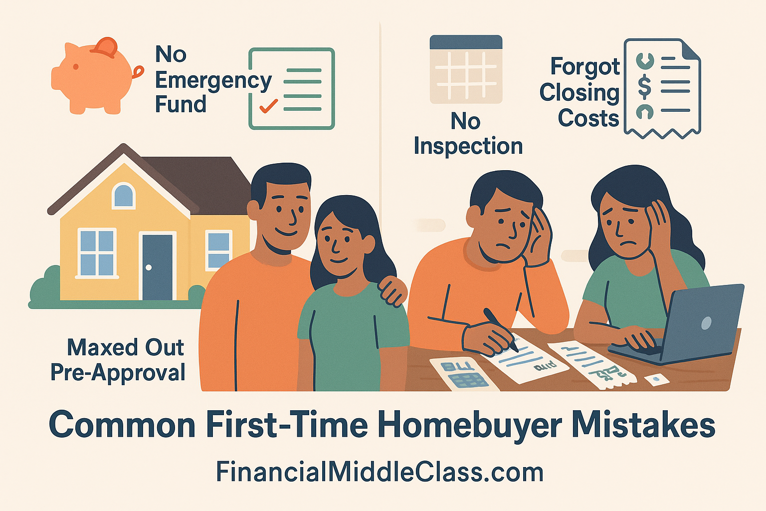 First-Time Homebuyer Mistakes
