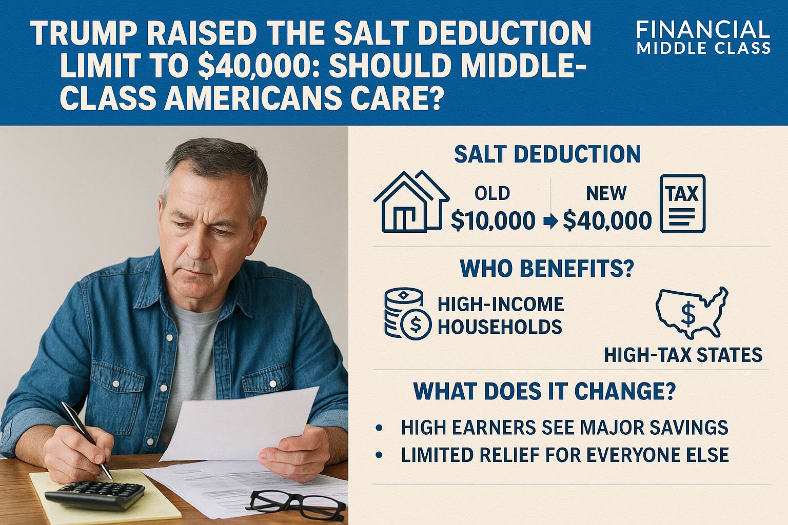 Trump’s $40K SALT Cap: Does It Help the Middle Class?