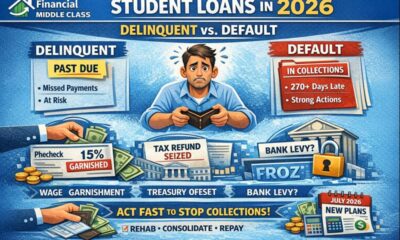 Student Loan Garnishment 2026: Default vs Delinquent