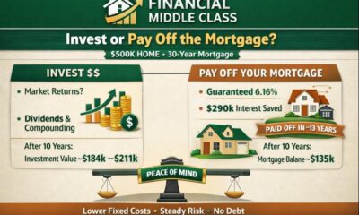 Invest or Pay Off the Mortgage? A $500k Example