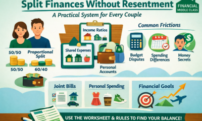 Split Finances as a Couple Without Resentment