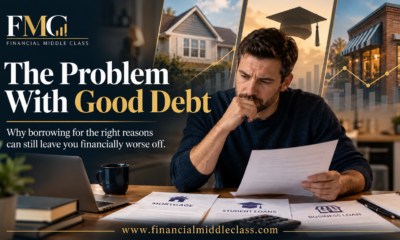 The Problem With Good Debt — Comparing mortgages, student loans, business loans, borrowing costs, and financial risks.